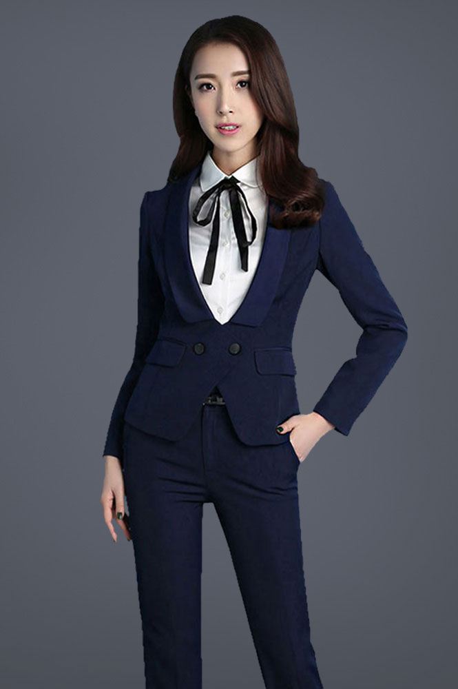 新款時尚修身職業裝定制