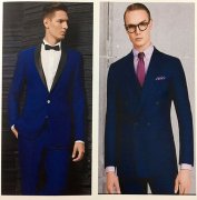 西服色彩的應用-海軍藍、藍色